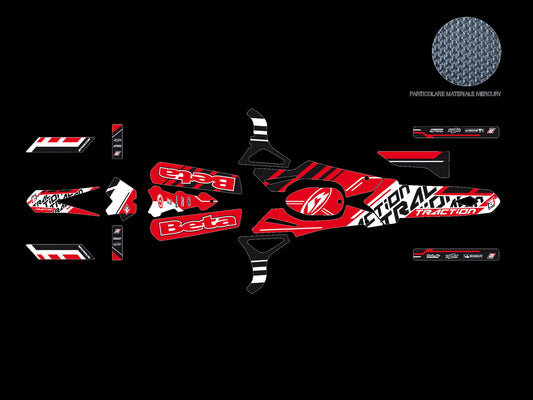 Kit Adesivi Traction Blackbird Beta REV 3 250 2007-2008