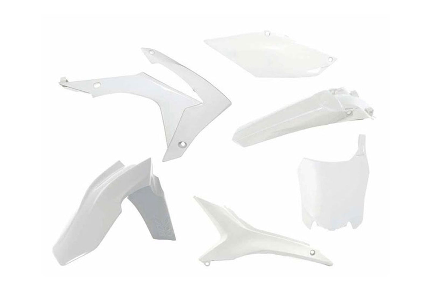 Kit Plastiche Racetech HONDA CRF 250/450 2013-2017 Kit Completo Enduro Motocross BIANCO
