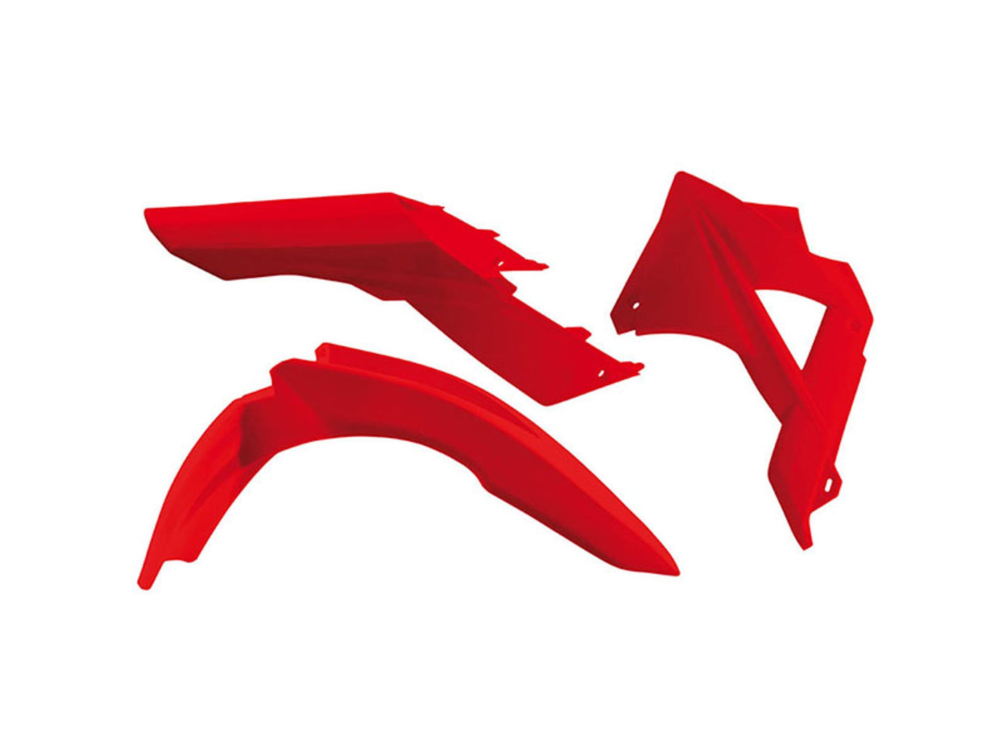 Kit Plastiche Racetech GASGAS EC 125/200/250/300 SENZA TABELLA ANTERIORE Kit ROSSO GASGAS