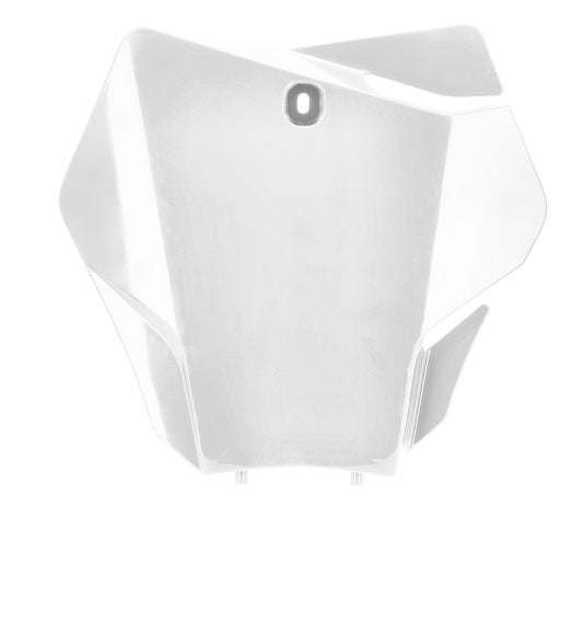 PORTANUMERO ANTERIORE GASGAS MC 21 ACERBIS BIANCO