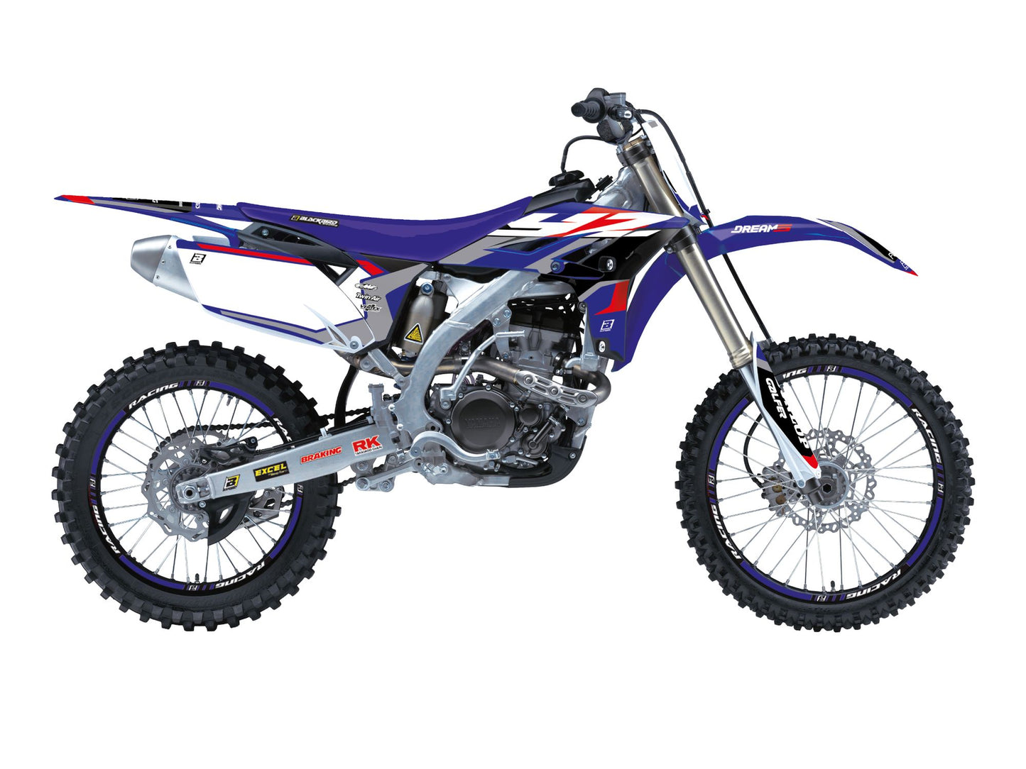 Kit Adesivi Dream 5 Blackbird Yamaha YZF 250 2010-2013