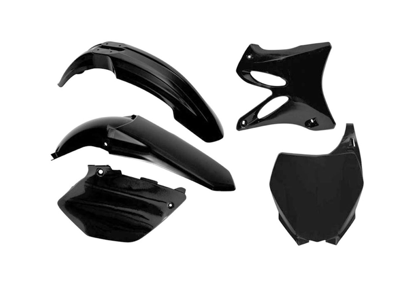 Kit Plastiche Racetech YAMAHA YZ 125/250 2006-2014 Kit Completo Enduro Motocross NERO