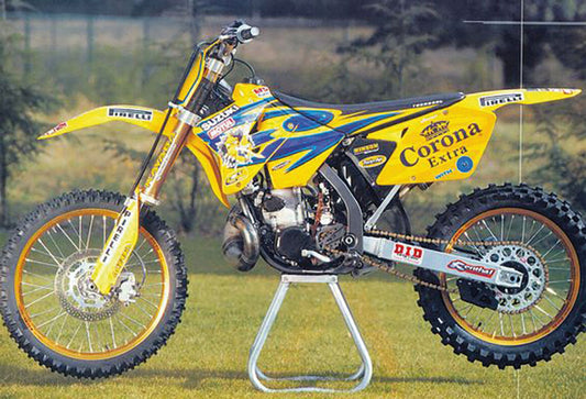 Kit Adesivi Replica Team Suzuki 2001 Blackbird Suzuki RM 125 2001-2008