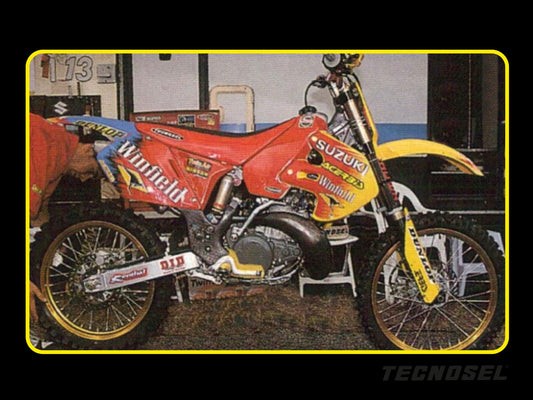 Kit Adesivi Replica Team Suzuki 1999 Blackbird Suzuki RM 250 1999-2000