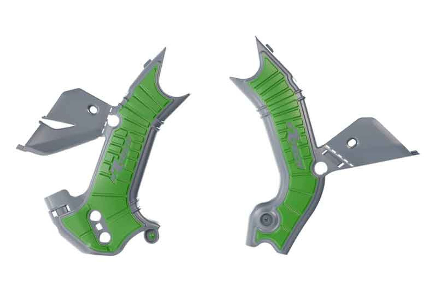 Racetech PROTEZIONE TELAIO BI-MATERIALE KAWASAKI KX 250/450 2024-2025 NERO