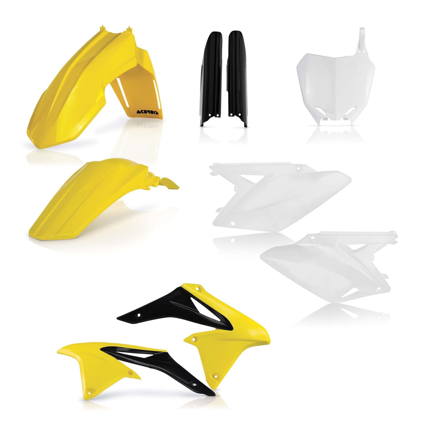 KIT PLASTICHE COMPLETO RMZ 250 2018 ACERBIS STANDARD