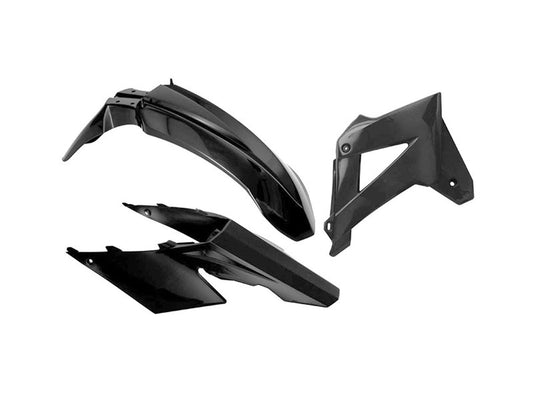 Kit Plastiche Racetech GASGAS EC 125/200/250/300/450/515 SENZA TABELLA ANTERIORE 2007-2009 Kit NERO