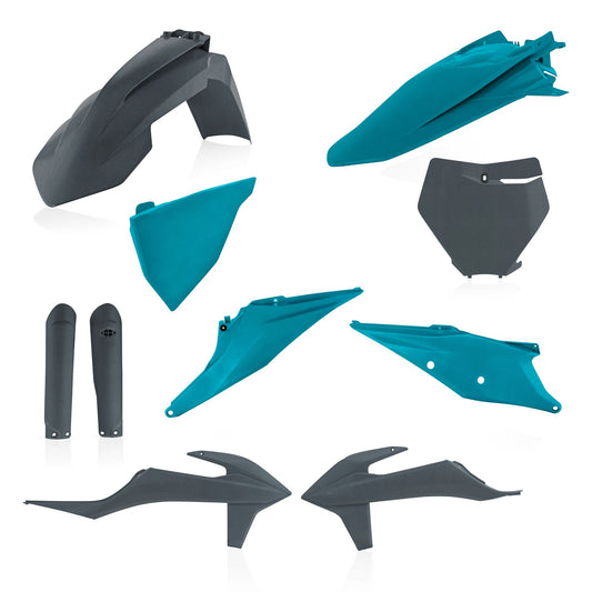 KIT PLASTICHE COMPLETO SX/SXF 2019 ACERBIS GRIGIO/VERDE