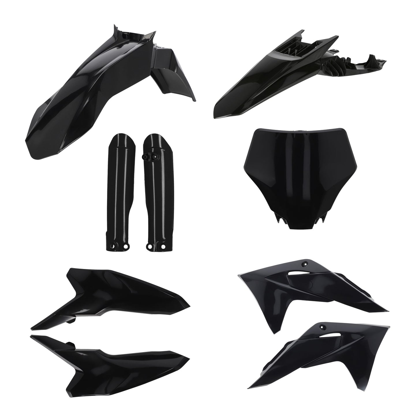 FULLKIT PLASTICHE COMPATIBILE PER GAS GAS MC65 24 ACERBIS NERO