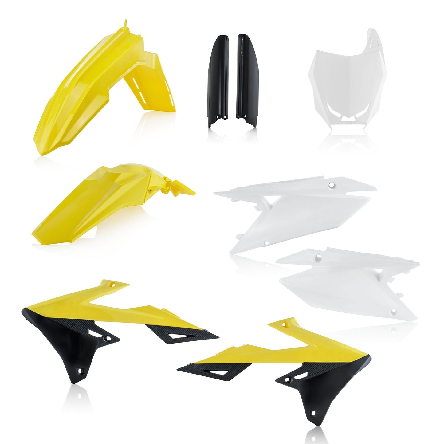 KIT PLASTICHE COMPLETO SUZUKI RMZ 450 2018 ACERBIS STANDARD