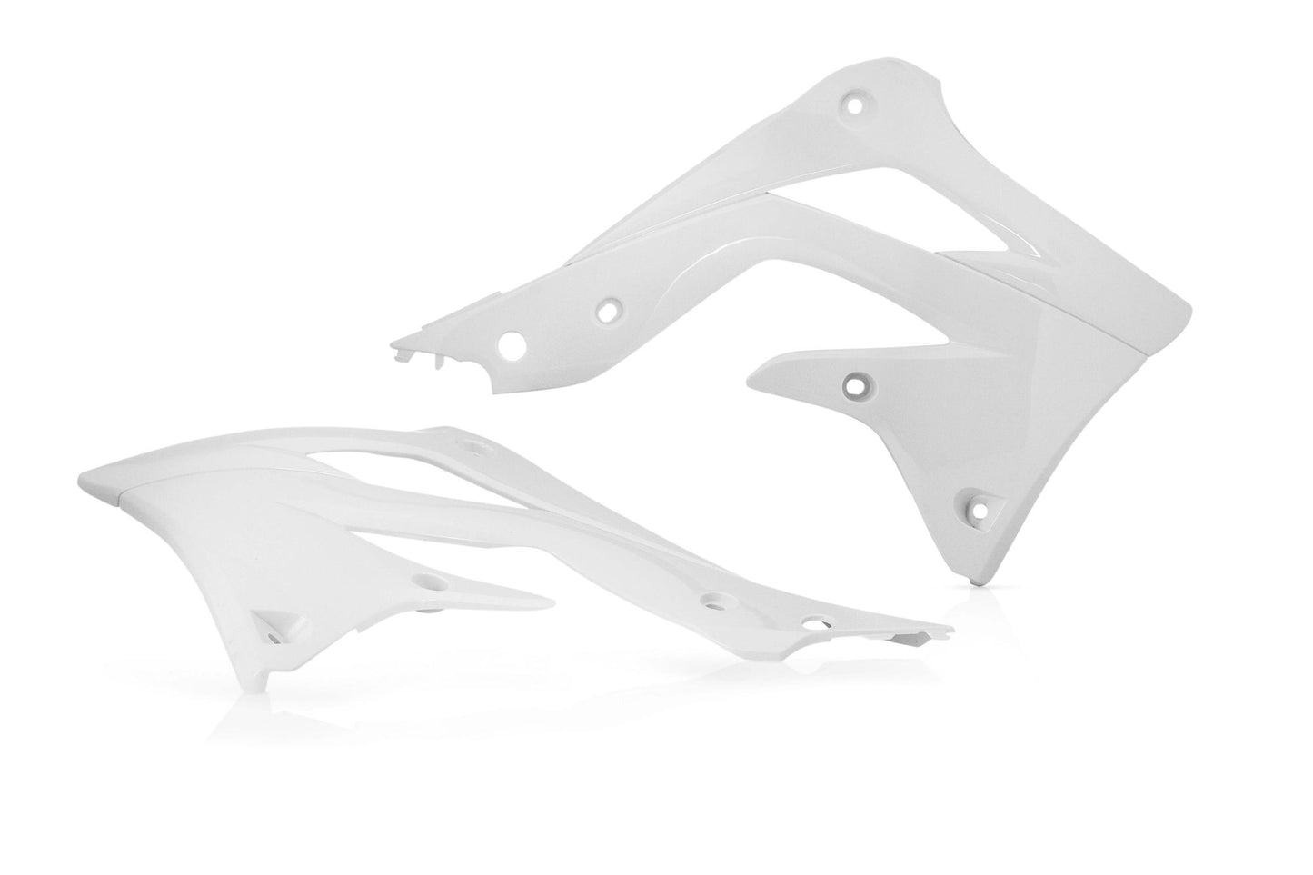 SPOILER RADIATORE PER KW KXF 450 12 ACERBIS BIANCO
