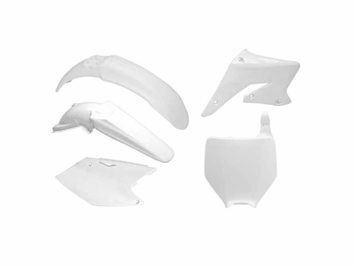 Kit Plastiche Racetech SUZUKI RMZ 250 2004-2006 Kit Completo Enduro Motocross BIANCO