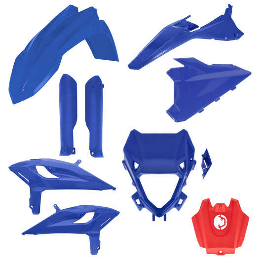 FULLKIT PLASTICHE PER B X-PRO 25 ACERBIS BLU/ROSSO