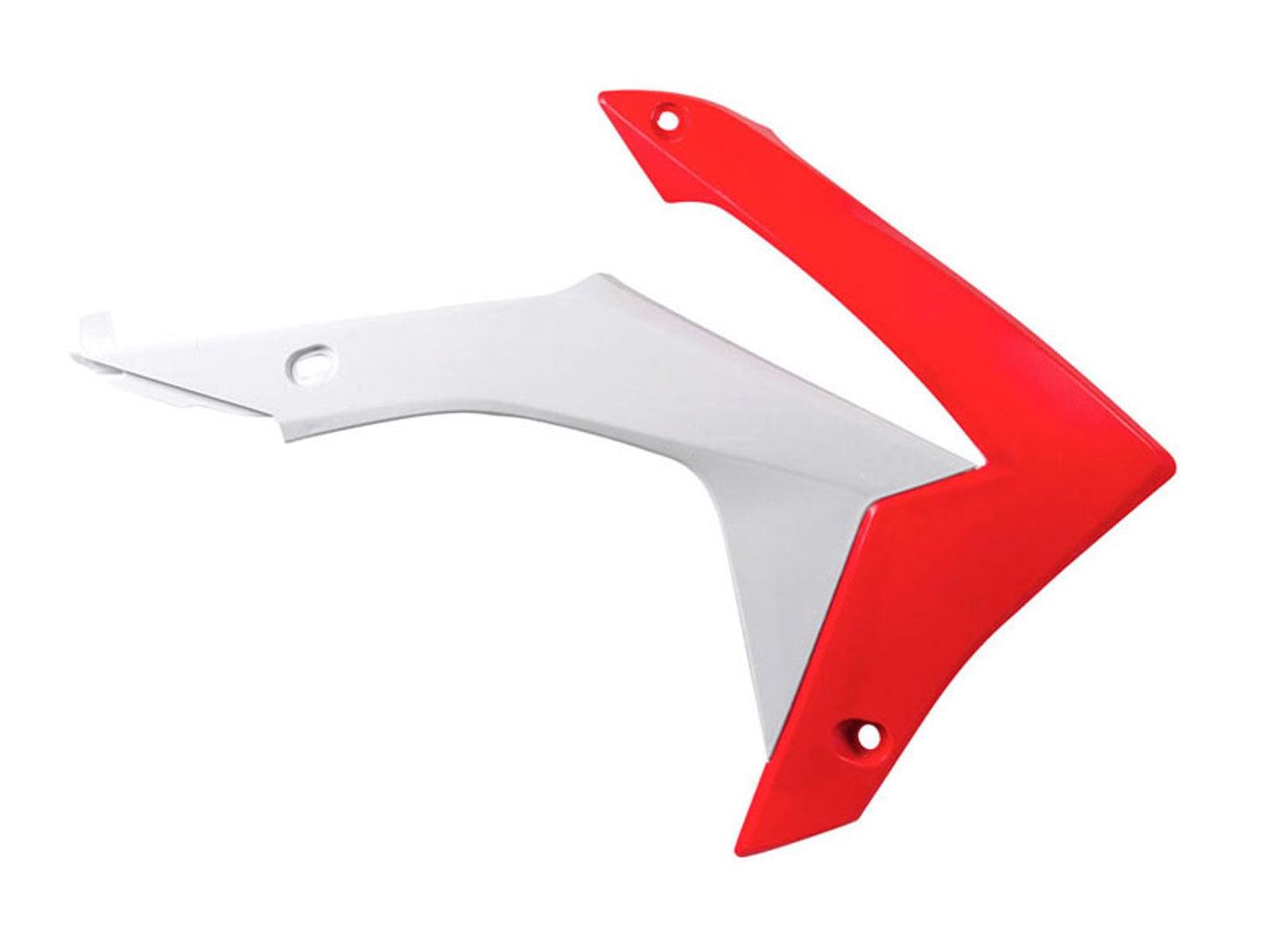 Convogliatori Racetech HONDA CRF 250/450 2013-2017 BIANCO-ROSSO CRF