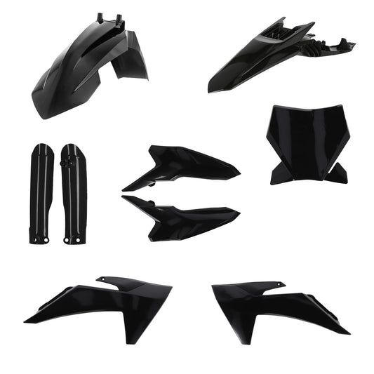 FULLKIT PLASTICHE COMPATIBILE PER K SX 65 24 ACERBIS NERO