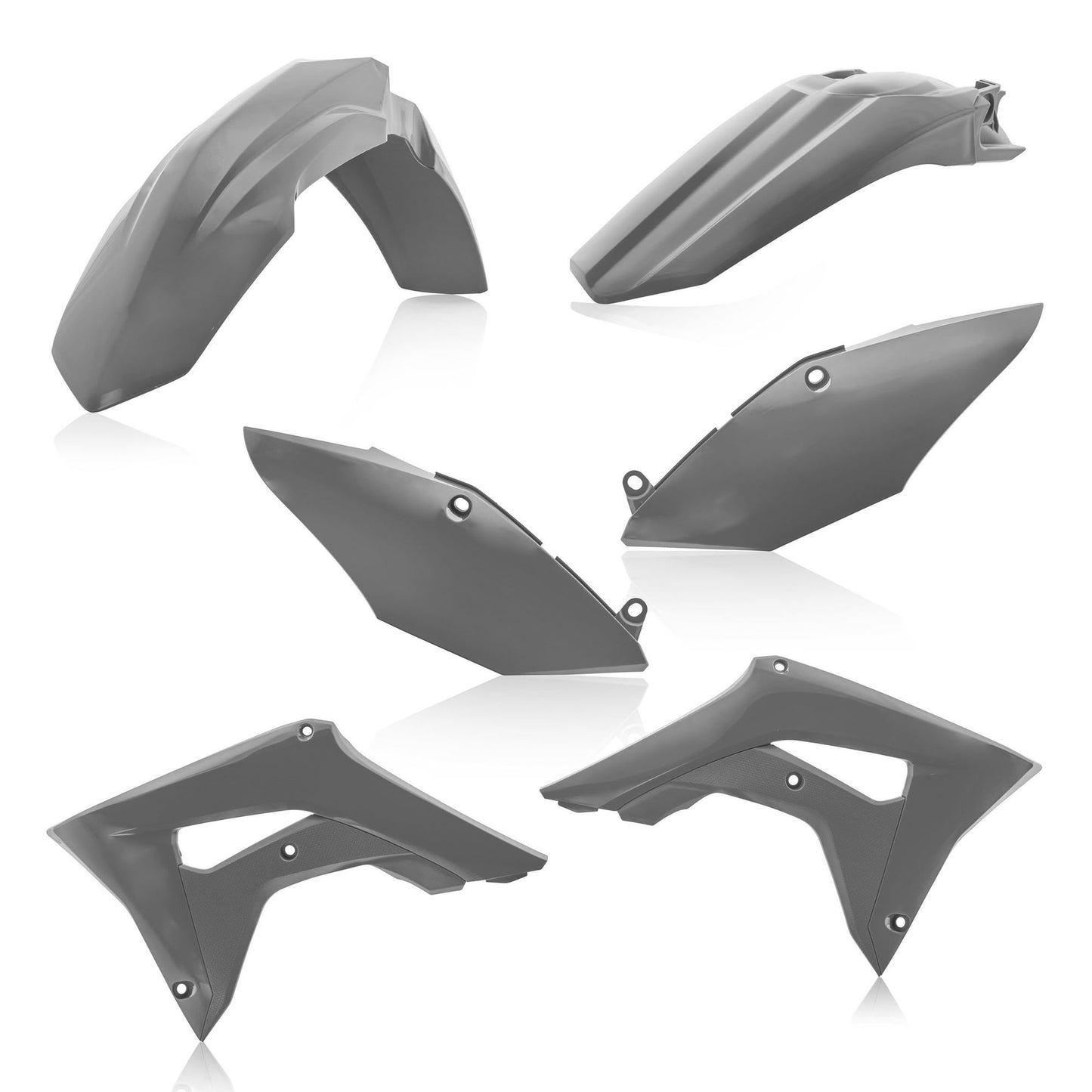 KIT PLASTICHE HONDA CRF250R 2019 ACERBIS GRIGIO