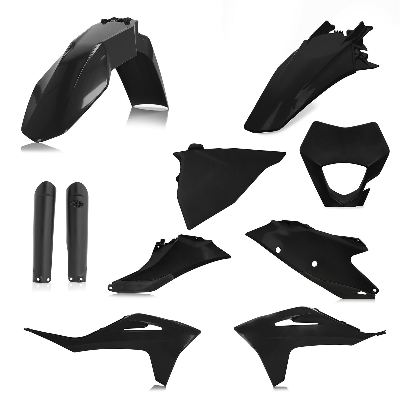 KIT PLASTICHE COMPLETO GASGAS EC/ECF21 ACERBIS NERO