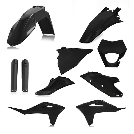 KIT PLASTICHE COMPLETO GASGAS EC/ECF21 ACERBIS NERO
