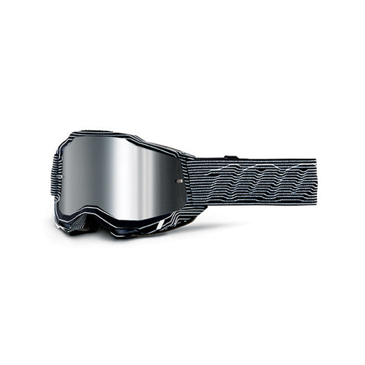 MASCHERA 100% ACCURI 2 SILO - LENTE A SPECCHIO ARGENTO