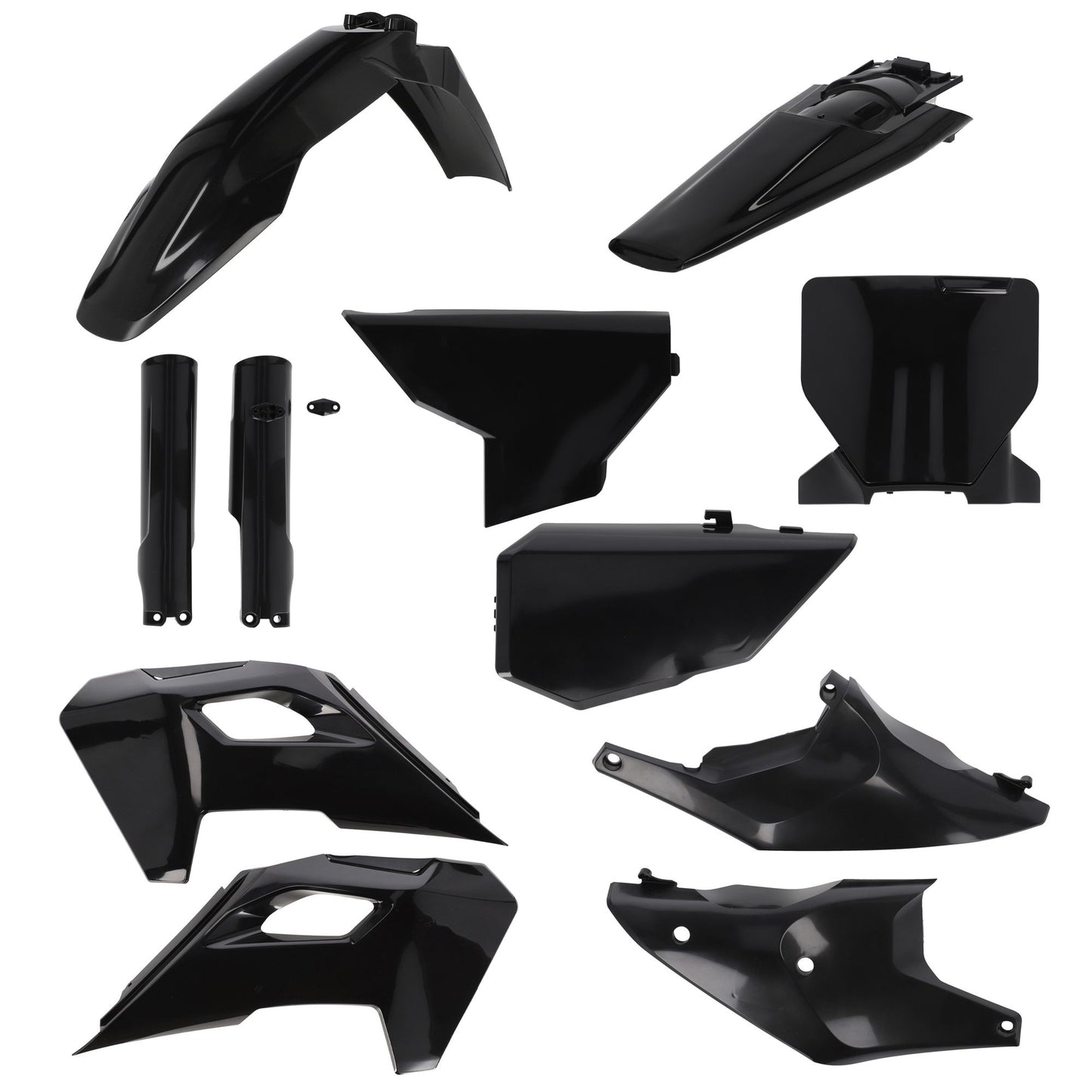 FULLKIT PLASTICHE COMPATIBLE PER HU TC/FC 23 ACERBIS NERO