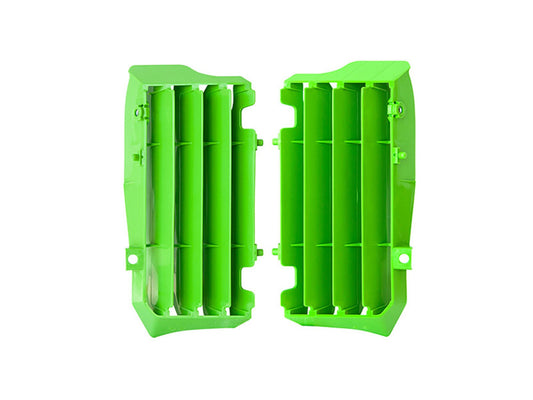 Racetech GRIGLIE RADIATORE KAWASAKI KX 250/300/450 2024-2026 VERDE KAWASAKI
