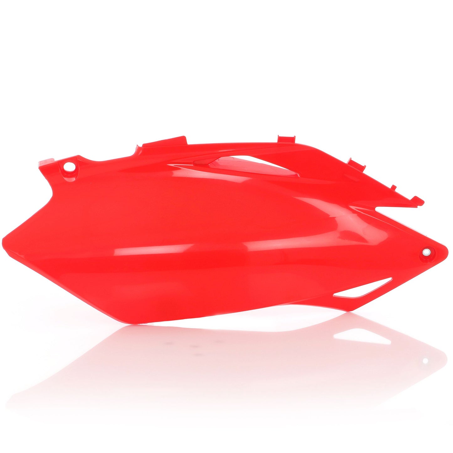 PORTANUM.LATERALE HONDA CRF 250R 10 ACERBIS ROSSO