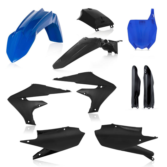 KIT PLASTICHE COMPLETO YAMAHA YZF450 2019 ACERBIS NERO/BLU