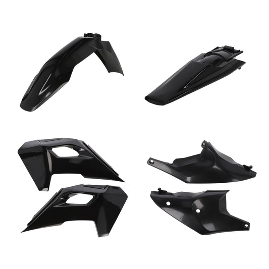 KIT PLASTICHE COMPATIBILE PER HU TE/FE26 ACERBIS NERO