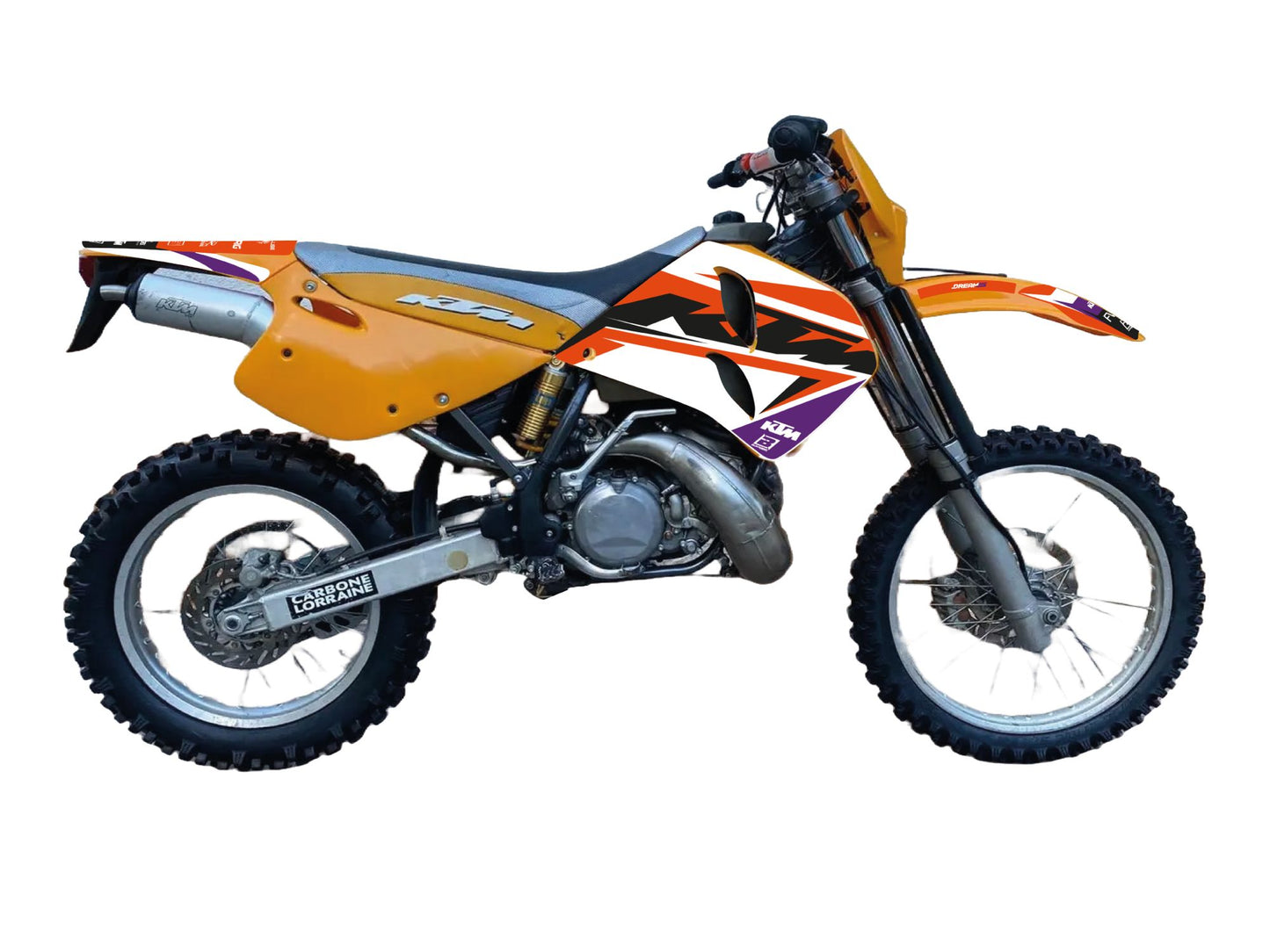 Kit Adesivi Dream 5 Blackbird Ktm MX 500 1993-1995