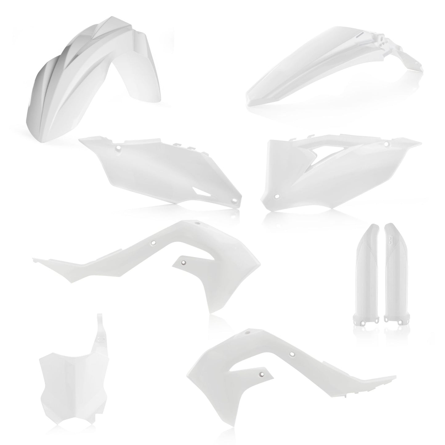KIT PLASTICHE COMPLETO KAWASAKI KXF450 2019 ACERBIS BIANCO