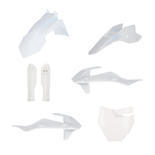 KIT PLASTICHE COMPLETO SX 50 16 ACERBIS BIANCO