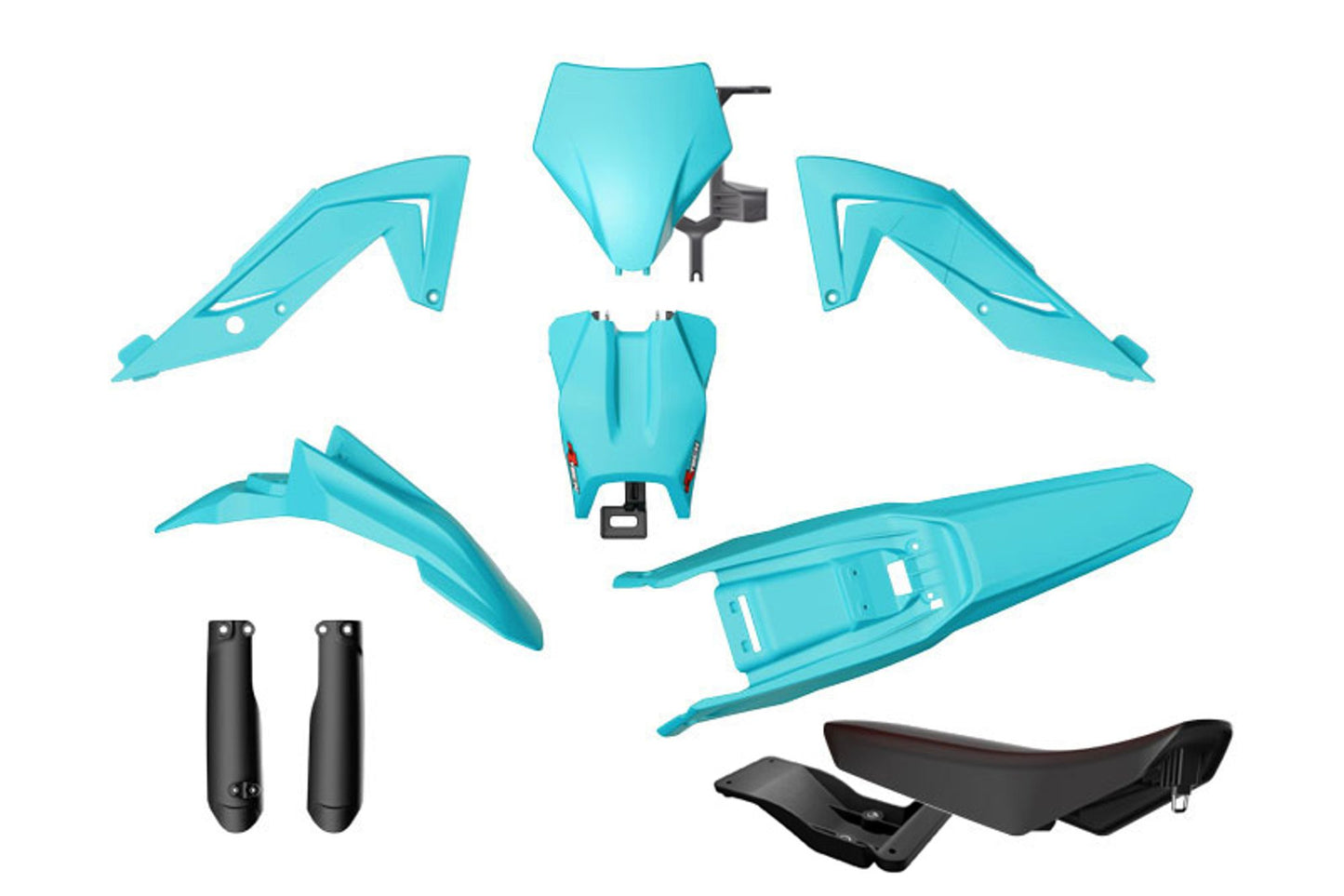 Kit Plastiche Racetech TALARIA STING REVOLUTION 2023-2026 Kit VERDE ACQUAMARINA