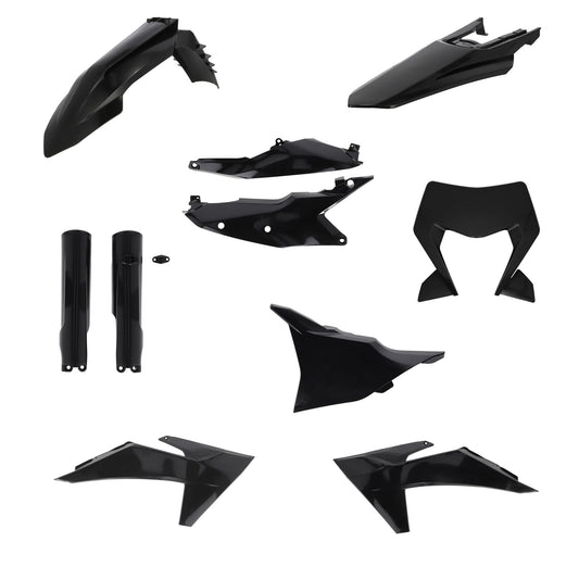 FULLKIT PLASTICHE PER K EXC-F 24 ACERBIS NERO