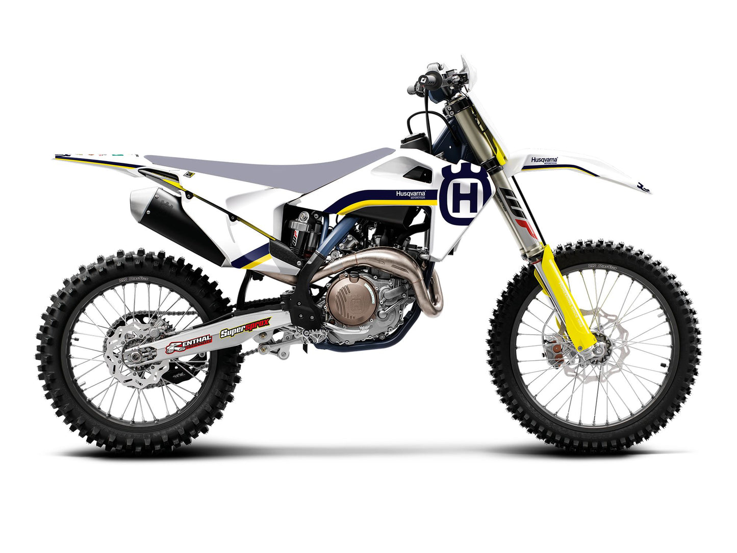 Kit Adesivi Retrò Blackbird Husqvarna TC 125 2019-2022