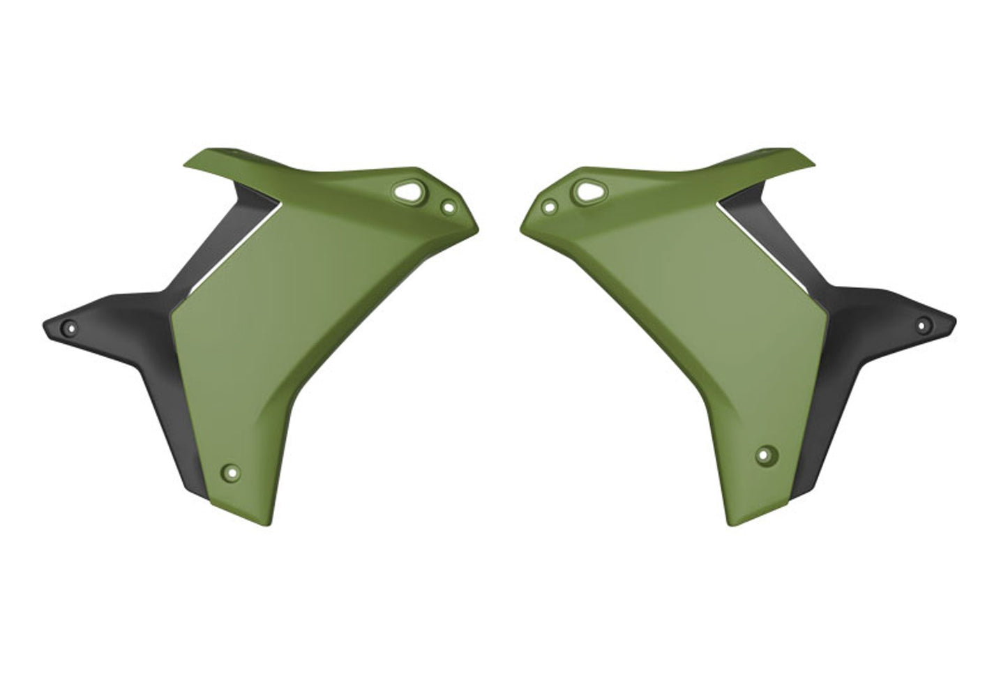 Convogliatori Racetech YAMAHA TENERE 700 REVOLUTION 2025-2026 VERDE MILITARE-NERO