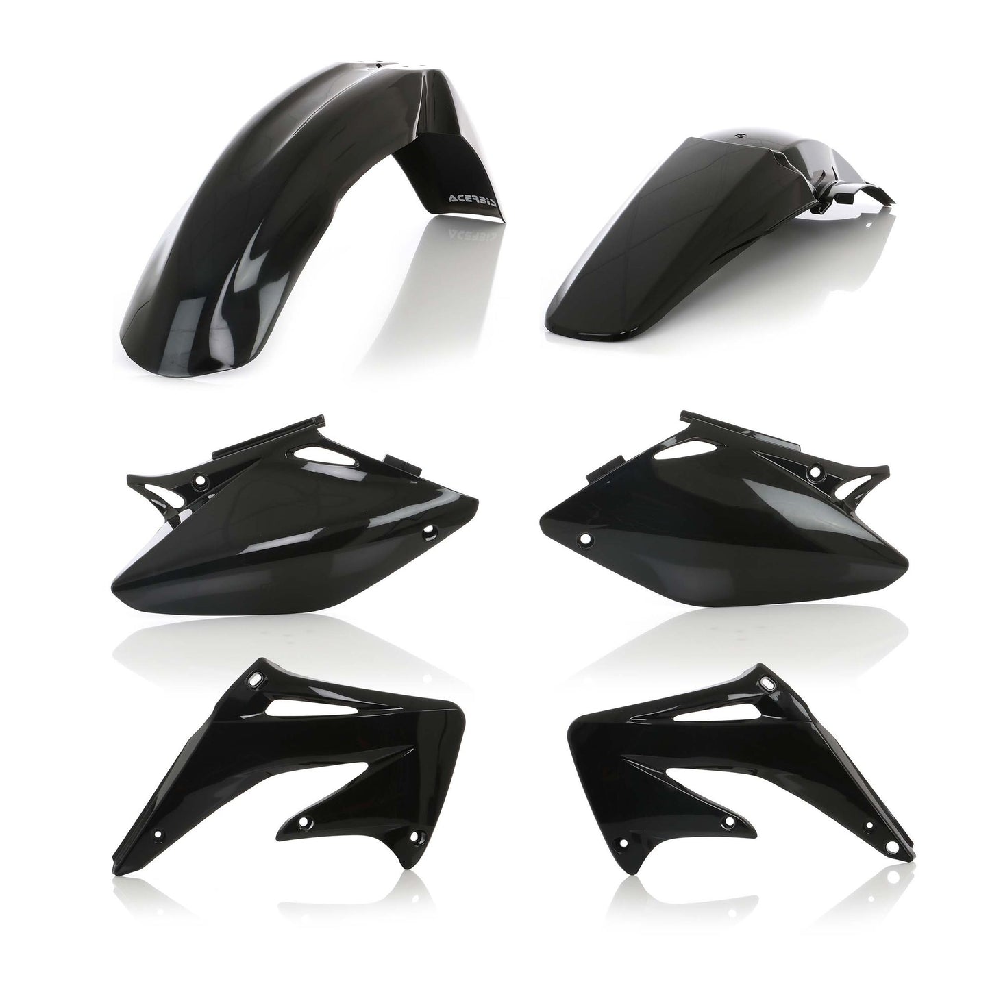 KIT PLASTICHE HONDA CRF 450R 02-03 ACERBIS NERO