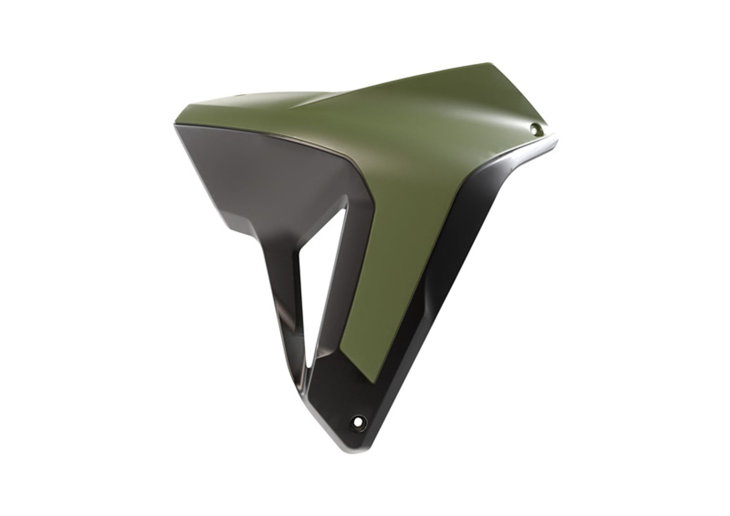 Convogliatori Racetech HONDA TRANSALP 750 REVOLUTION 2024-2025 VERDE MILITARE-NERO