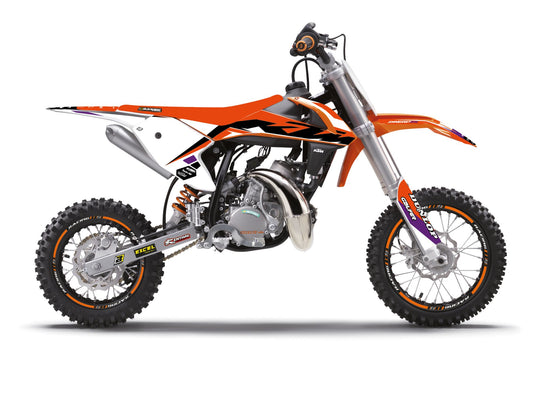 Kit Adesivi Dream 5 Blackbird Ktm SX E 2022-2023