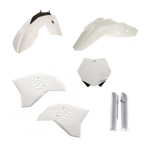 COMPONENTI PLASTICHE KTM SX-F 07/10 ACERBIS BIANCO