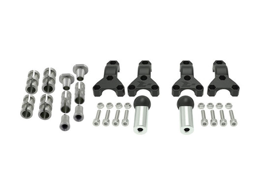 Paramani Racetech KIT MONTAGGIO PARAMANI HP3 SFERICO Mani ARGENTO