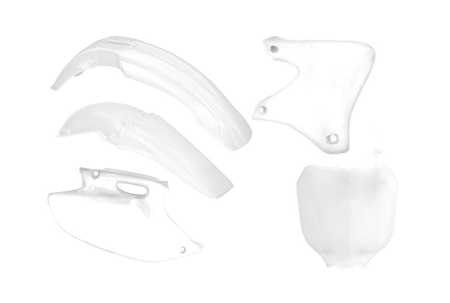 Kit Plastiche Racetech YAMAHA YZ 250/400/426 2000-2002 Kit Completo Enduro Motocross BIANCO