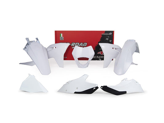 Kit Plastiche Racetech GASGAS EC 250/300/350 2021-2023 Kit Completo Enduro Motocross BIANCO