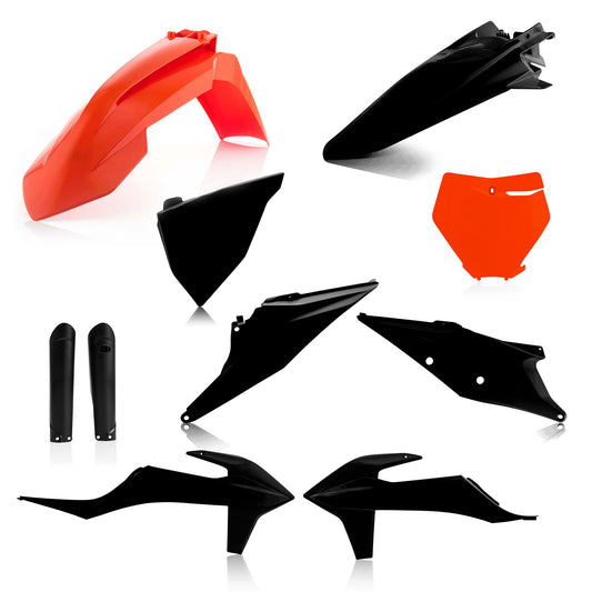 KIT PLASTICHE COMPLETO SX/SXF 2019 ACERBIS NERO/ARANCIONE