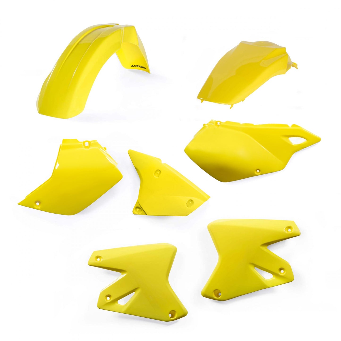 KIT PLASTICHE SUZUKI-KAWASAKI ACERBIS GIALLO