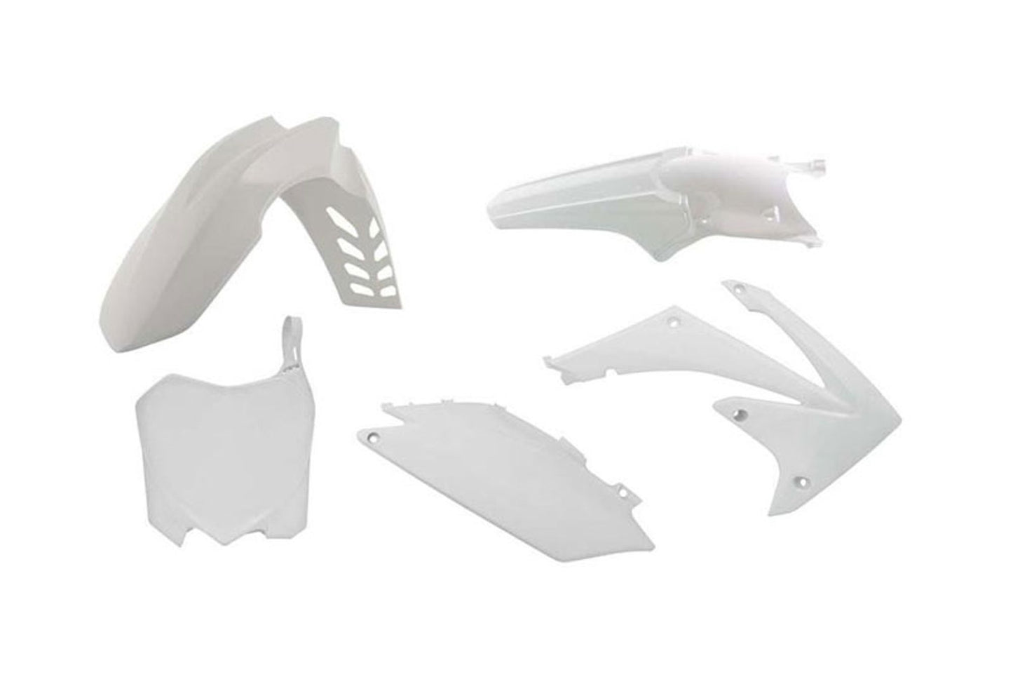 Kit Plastiche Racetech HONDA CRF 250/450 2011-2013 Kit Completo Enduro Motocross BIANCO