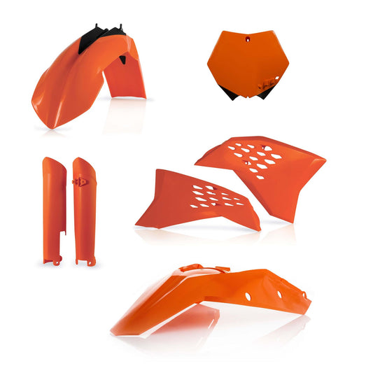 COMPONENTI PLASTICHE KTM SX-F 07/10 ACERBIS ARANCIONE