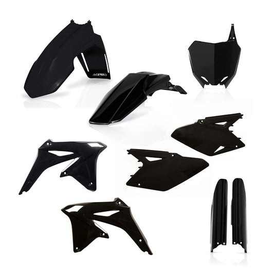 KIT PLASTICHE COMPLETO RMZ 450 08 ACERBIS NERO