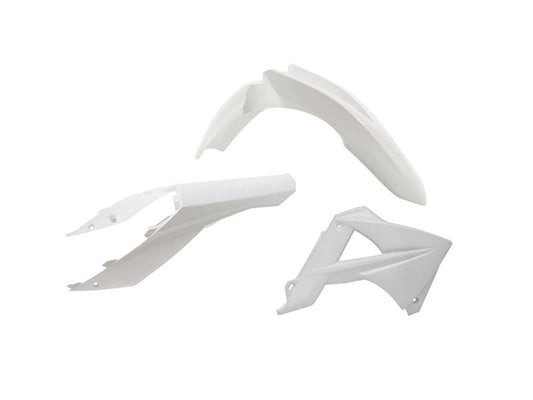 Kit Plastiche Racetech GASGAS EC 125/200/250/300 SENZA TABELLA ANTERIORE Kit BIANCO