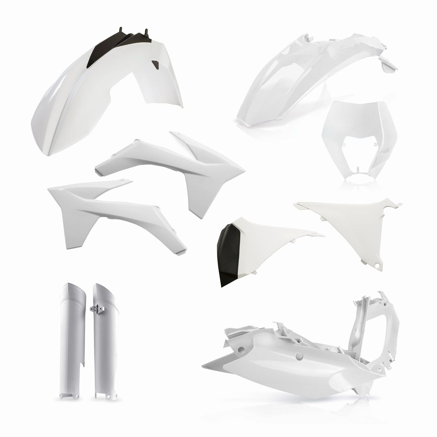 KIT PLASTICHE COMPLETO KTM EXC/EXCF 2012 ACERBIS BIANCO
