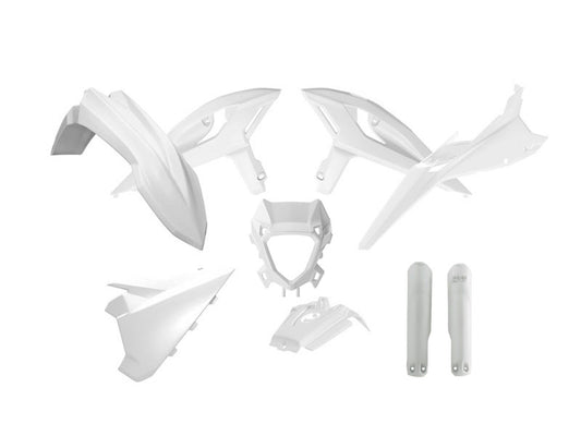 Kit Plastiche Racetech BETA RR 125/200/250/300/350/390 CON PARASTELI 2025-2026 Kit BIANCO-ROSSO BETA